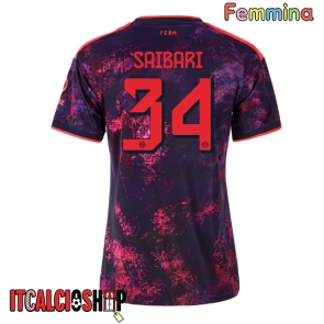 Bayern Munich Ismael Saibari #34 Terza Maglia Femmina 2026-27 Manica Corta